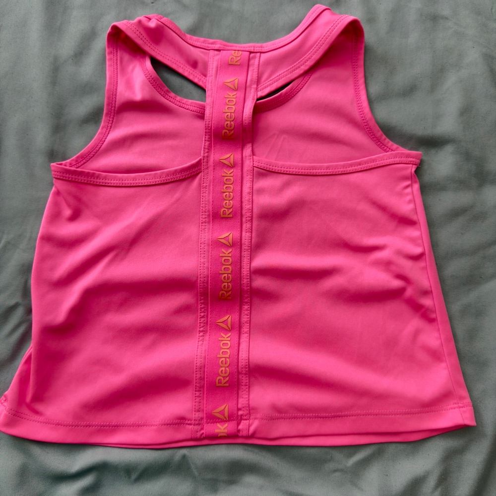 Reebok Girls' Racerback Active Tank Top – Size 5/6 (b10) - Picture 4 of 7